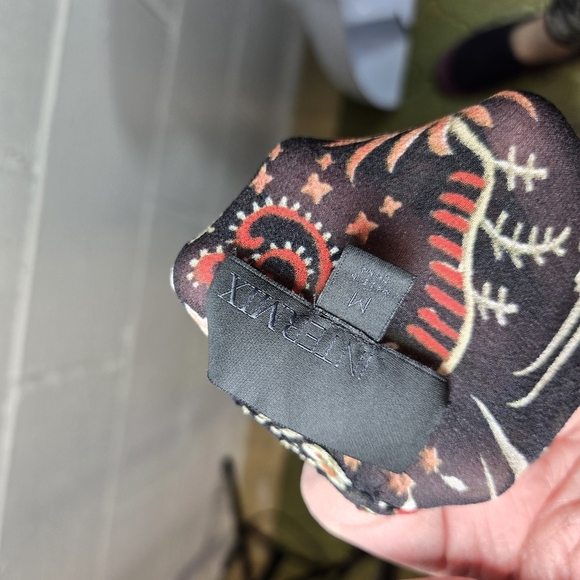 Intermix Black Floral Long Sleeve Blouse - Picture 4 of 13